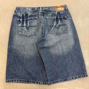 2000s y2k baggy long pc&j southpole style jorts